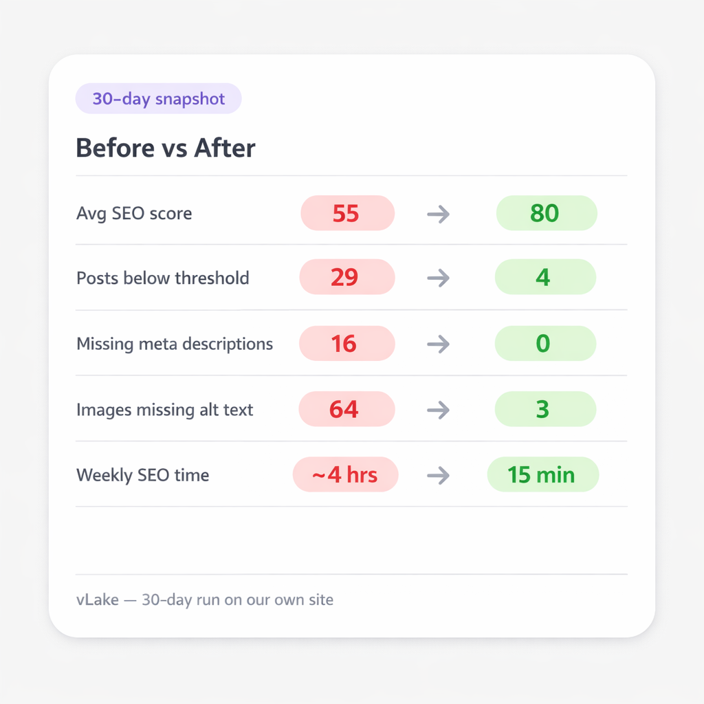 vlake-5-things-learned-wordpress-seo-30-days-results