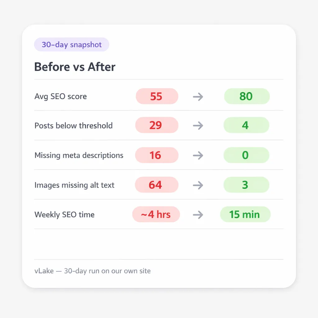 vlake-5-things-learned-wordpress-seo-30-days-results